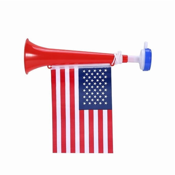 Plastic Cheering Horn, High Decibel Sound Amplifier, Portable for Sports Events & Parties, 28 cm, 1 Count