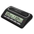 Plastic Chess Digital Timer Battery Powered LCD Display Board Game