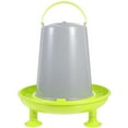 Plastic Chicken Duck Feeding Trough Practical Poultry Food Trough