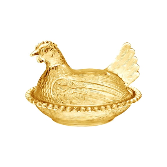 Plastic Chicken Shaped Candy Bowl, Pedestal Decorative Cookie Jar, Creative Dessert Snacks Plate, Home Office Tabletop Decor, Kitchen Desk Decor, Chicken Shaped Serving Dish