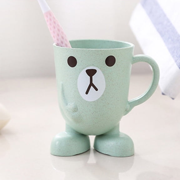 Plastic Children's Tooth Brushing Cup, Drop-Proof for Mouthwash, Durable & Lightweight, Suitable for Home School