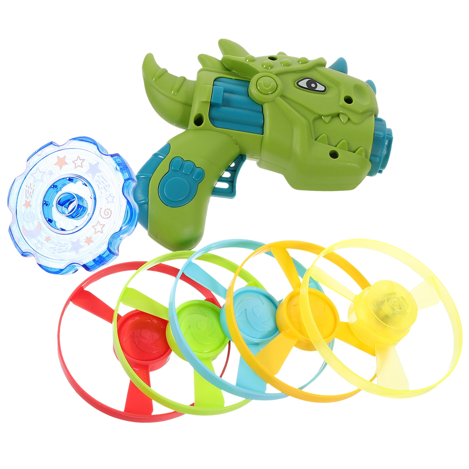 Plastic Childrens Outdoor Playsets Kids Backyard Games UFO Launching