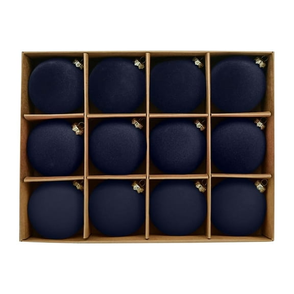 Christmas Hanging Ball Ornaments, Set of 12 Decorative Balls for Xmas Tree Decoration, Ball Present for Holiday, Wedding, Engagement