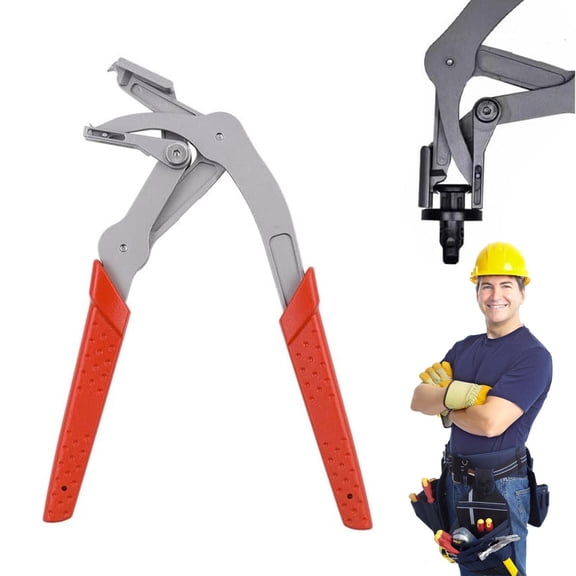 Plastic Clamp Tools, Automotive Clip Removal Tool & Trim Removal Pliers – Car Fastener Remover for Door Panels, Interior Trim Clips, Spring DIY Auto Repair for Xinyat