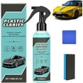 thumbnail image 1 of Plastic Clarify For Cars, 120ML Waterless Spray Wax, Detailer For Car Interiors & Exteriors, Plastic Rubber Leather Restorer For Cars (1Set), 1 of 6