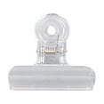 thumbnail image 1 of Plastic Clip Transparent Dovetail Clip Data Clip Study Office Supplies Long Tail Clip Small Bills Clip Small Size Transparent Clip, 1 of 5