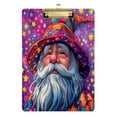 thumbnail image 1 of Plastic Clipboard Acrylic Hanging Clip Board with Gold Low Profile Office School Supplies 12.5x9 Cute Gnome and Star, 1 of 9