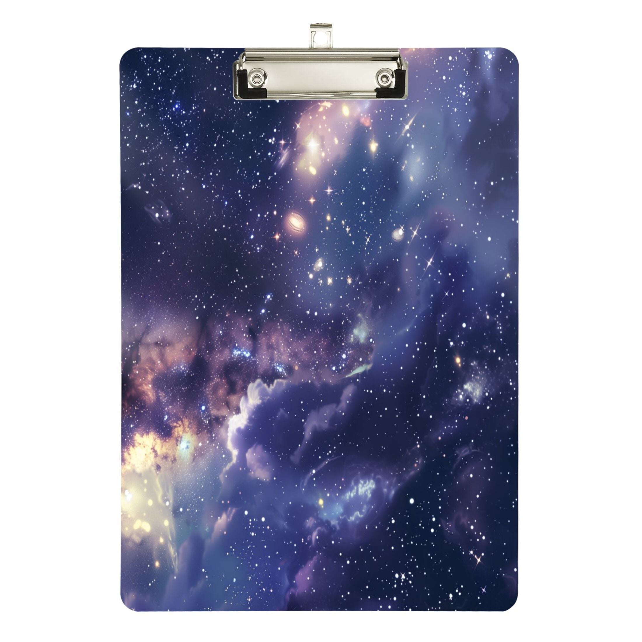 Cute Little Horse Princess Clipboard – Legal Size 12.5x9 In Acrylic Board With Golden Clip For Office & School