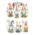 thumbnail image 1 of Plastic Clipboard Acrylic Hanging Clip Board with silver Low Profile Office School Supplies 12.5x9 Dwarfs Flowers Plants, 1 of 9