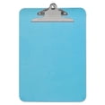 thumbnail image 1 of Plastic Clipboard with High Capacity Clip, 1.25" Clip Capacity, Holds 8.5 x 11 Sheets, Translucent Blue | Bundle of 2 Each, 1 of 1