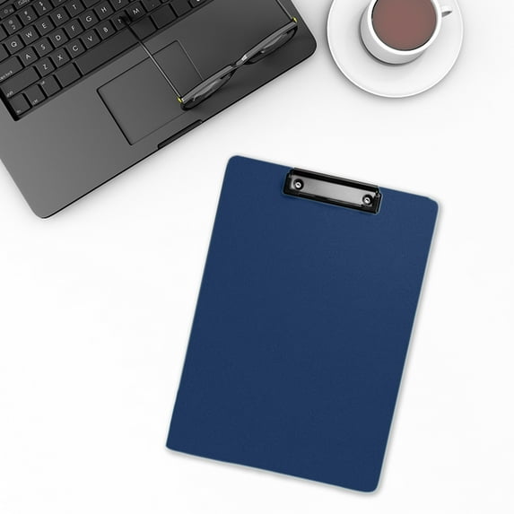 Plastic Clipboards Multiple Colors Clip Boards with Low Profile Metal Clip,Hangable Low Profile Clipboard, Standard A4 Letter Size for Students, Teacher,Doctor, Nurse,Office Clerk 12.2 x 8.7 Inch