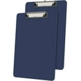thumbnail image 1 of Plastic Clipboards1/ 2 Pack, A4 Clip Board 8.5x11 for Classroom, with Low Profile Clip, Office & School Supply ﻿, 1 of 7