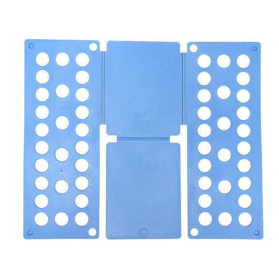 Plastic Clothes Folding Board Home Storage Tool Light Blue