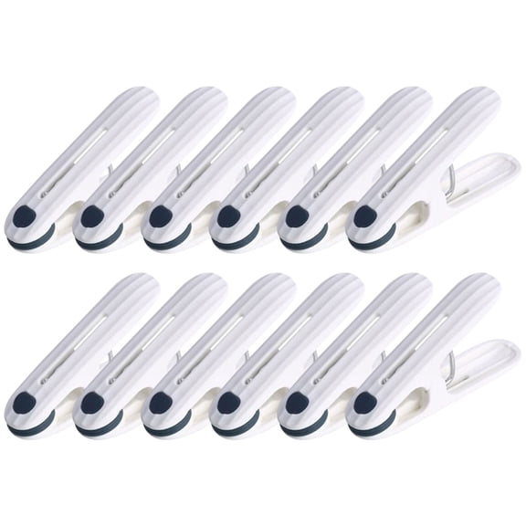 Plastic Clothes Pins Heavy Duty Clothespins for Laundry,2.36-inch Clothesline Clips Clothes Pegs with No Trace Design,Windproof Clothes Clips for Hanging Clothes,Socks,Towel,Snack