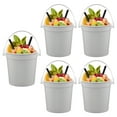 thumbnail image 1 of Plastic Cocktail Buckets for Drinks Anything But a Cup Party Ideas 32Oz Reusable Punch Bowls 5Pack 1 Liter Ice Bucket Smoothie Bucket, 1 of 9