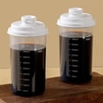 thumbnail image 1 of Plastic Coffee Mugs with Lids,With Scale Sealed Leak Proof Tea Mug, Drinking Coffee Cups, Dishwasher Safe Reusable Iced Coffee Cups for Morning Coffee, Hot or Cold Drink, 1 of 7
