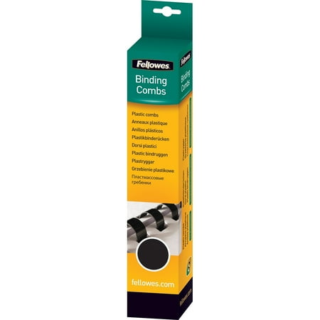 Fellowes Plastic Comb Bindings Navy 1/4 52502