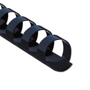 Plastic Comb Bindings 3/8 55-Sheet Capacity Navy Blue 100 per Pack