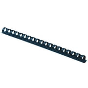 Plastic Comb Bindings, 3/8" Dia, 55 Sheet Capacity, Navy Blue, 100 Combs/pack | Bundle of 5
