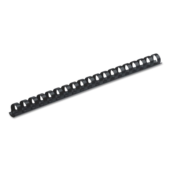 Plastic Combs - Round Back, 3/8 Inch, 100 pack, Navy (52505)