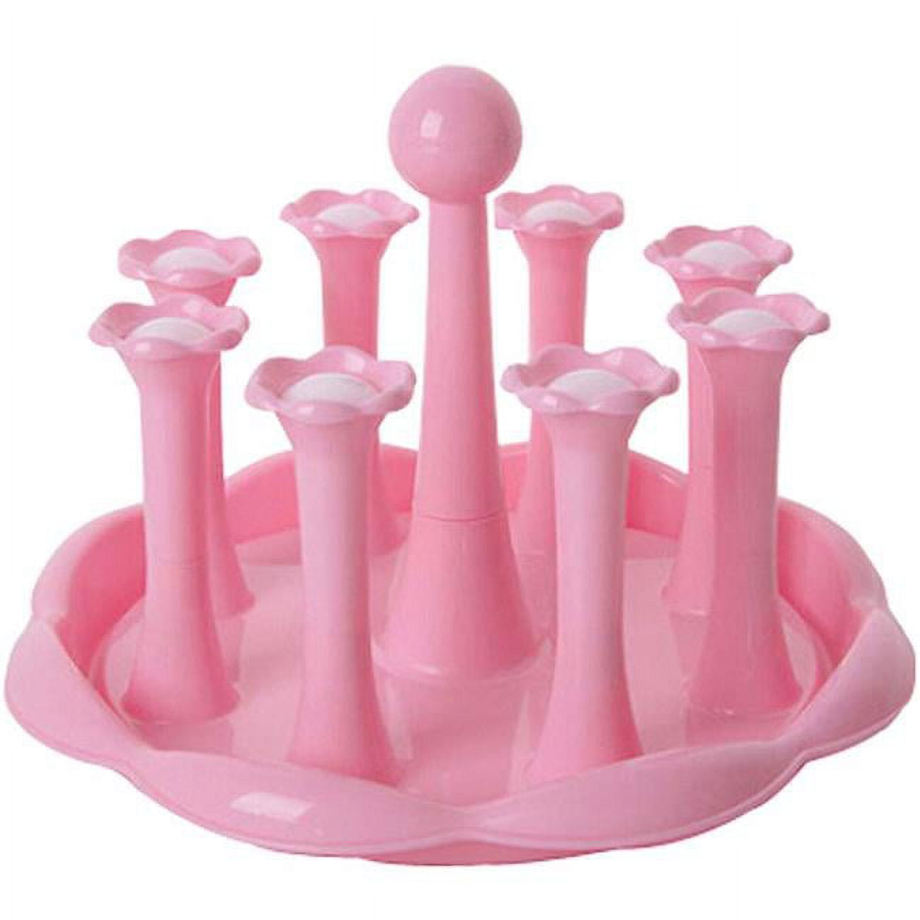 Plastic Compartment Tray Tea Cup Rack Sink Drainer Pink Walmart the-best-wall-mounted-coffee-mug-hanging-racks-from-amazon