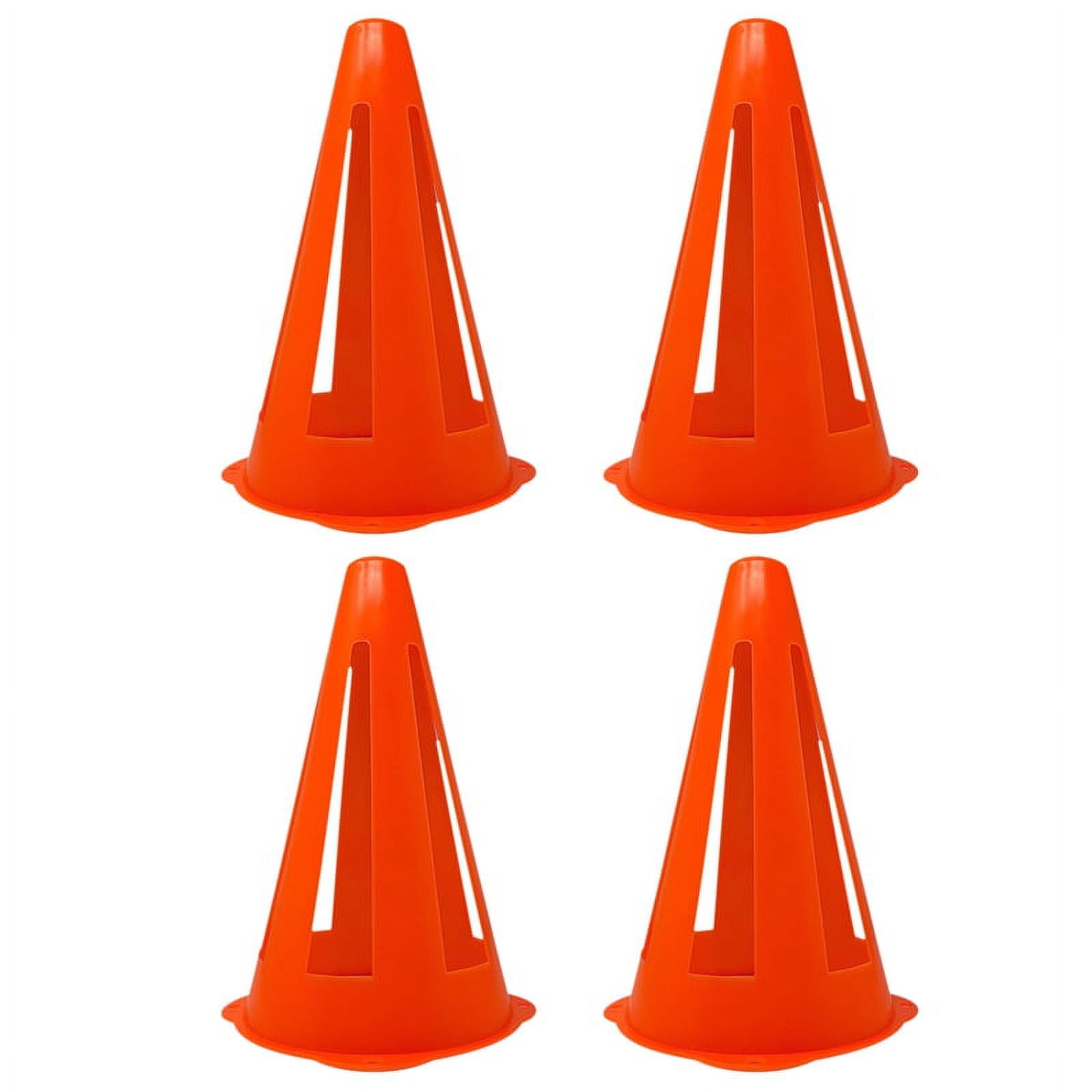 Plastic Cones Mini Sports Cones for Drills + Practice Flexible