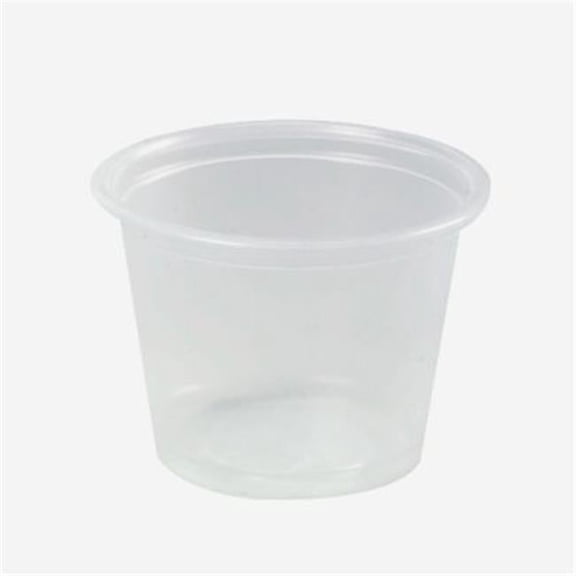 Plastic Conex Portion Container 1 Oz - Clear