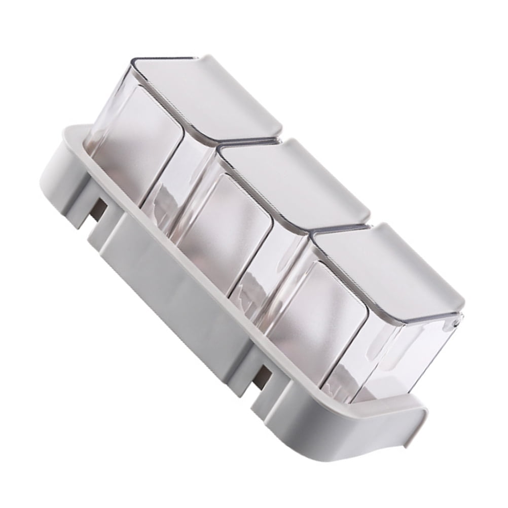 Plastic Container Clear Seasoning Box Japanese Condiment Canister