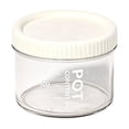 thumbnail image 1 of Plastic Containers with Lids, Oimcto Reusable Containers with Snap-Top Lids, Freezer Safe, Airtight Stackable Storage for Meal Prep, Leftovers & Takeout, Round Clear(600Ml), 1 of 9