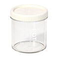 thumbnail image 1 of Plastic Containers with Lids, Oimcto Reusable Containers with Snap-Top Lids, Freezer Safe, Airtight Stackable Storage for Meal Prep, Leftovers & Takeout, Round Clear(800Ml), 1 of 9