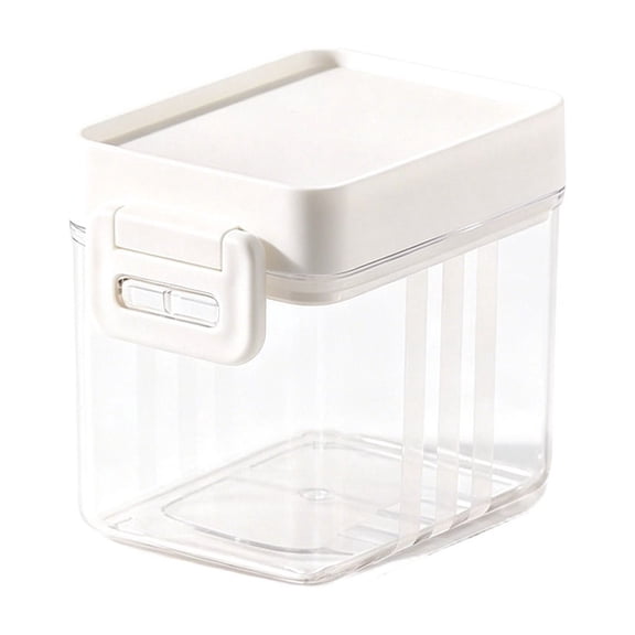 Plastic Containers with Lids, Oimcto Reusable Containers with Snap-Top Lids, Freezer Safe, Airtight Stackable Storage for Meal Prep, Leftovers & Takeout, Square White(300Ml)