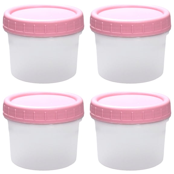 Plastic Containers With Lids Storage Containers Reusable Dishwasher Freezer Airtight Microwave & Dishwasher Takeout Jar