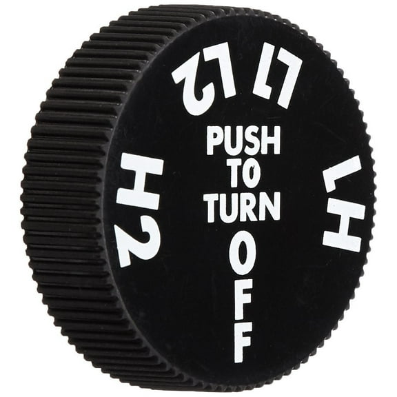 Plastic Control Knob Replacement for Select Gas Grill Models