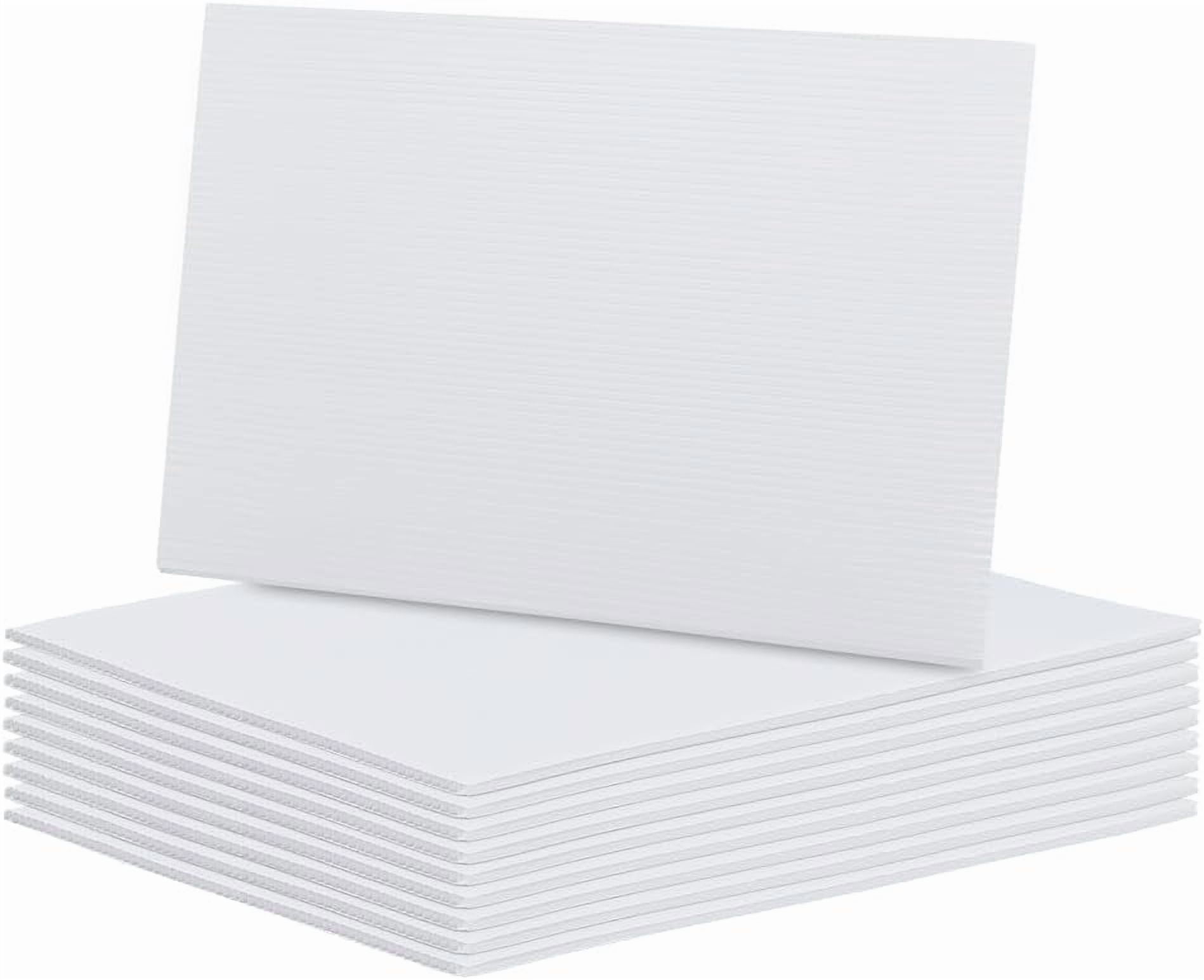 Plastic Corrugated Sheets Pads for DIY Crafts Model Building Rectangle ...