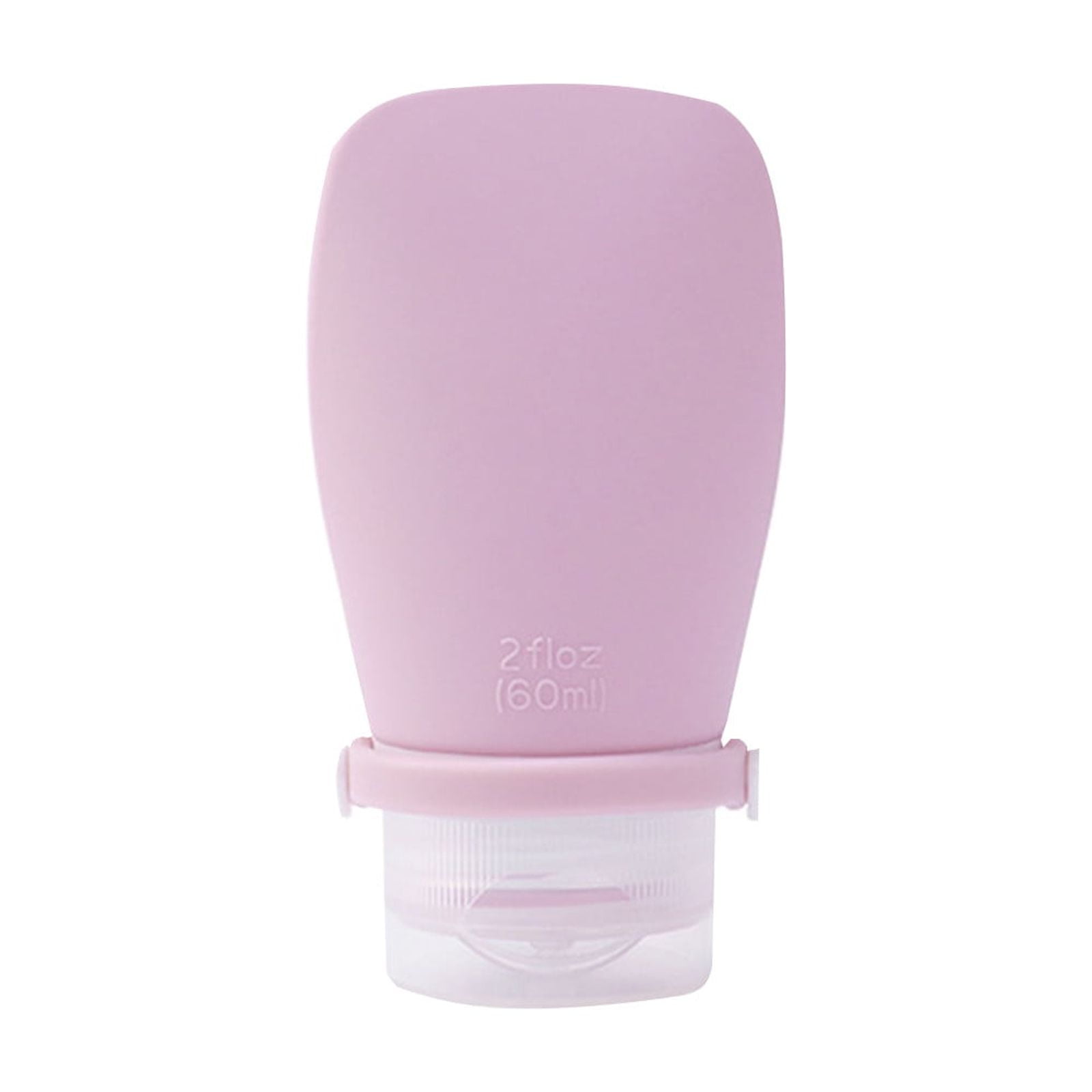 Bksdlh 60ml Cosmetics Sample Empty Plastic Bottle, Flip top Travel Set ...