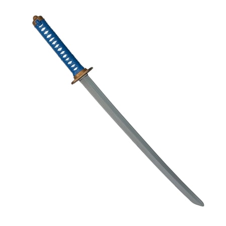 Plastic Cosplay Ninja Katana, Blue