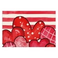thumbnail image 1 of Plastic Cotton Linen Table Mat Kitchen Decor, Valentines Day Heart Placemat Valentine'S Day Heart Placemat Cotton Linen Table Mat Kitchen Dining Decor 12X18 Inch, 1 of 7