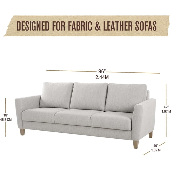 Plastic Couch Cover, Plastic Couch Covers for Pets, Sofa Protector, Clear Vinyl Slipcover, Furniture Protectors For Cats, Dogs, Storage, Waterproof, Pet Pee Urine Proof, Scratch, Heavy Duty