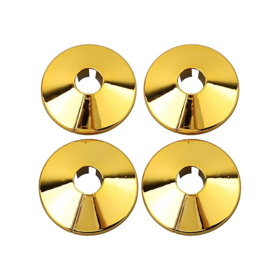 Plastic Covers Radiator Pipe Collars Shield Gold Plastic Covers Install