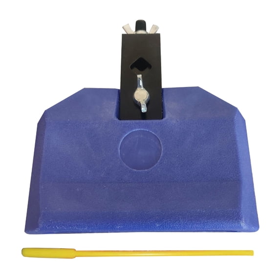 7829 Plastic Cowbell with Stick Hand Percussions Music Cowbell Cow Bells Noise Makers for Sporting Event and Drum Set