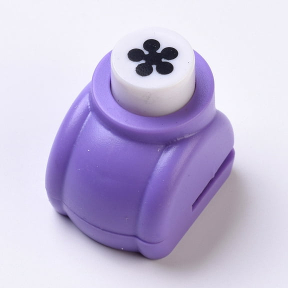 Plastic Craft Punch sets for Scrapbooking & Paper Crafts Paper Shapers Flower Random Single color or Random Mixed color 33x26x32mm Plastic