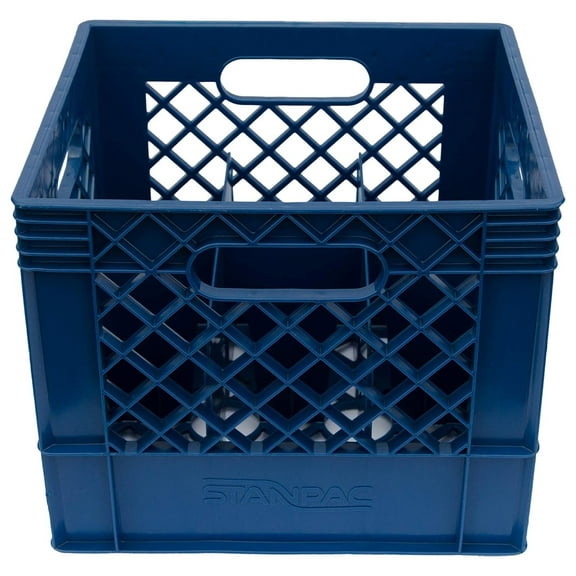 Plastic Crates for Glass Milk Bottles Duty (2 Qt, 6 cell)