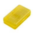 thumbnail image 1 of Plastic Crayon Box 8.1x4.8x2.3 Inch, Large Capacity Pencil Case, Clear Storage Boxes with Snap-tight Lid, Office Supplies Storage Organizer Box(1pcs, Yellow), 1 of 4