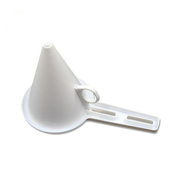 Plastic Cream Funnel Dispenser Baking Tool Batter Oil Control Funnel Kitchen Cake Decorating Tool,Precision Pouring Baking Accessory Anti Spill Design Portable Lightweight Kitchen Baking Funnel Tool