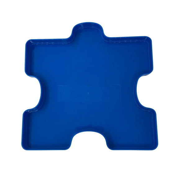 Plastic Creative Puzzle Storage Tray,Home Organizing Tray for Puzzles,for organizing Small Items in Home,Hecnuo