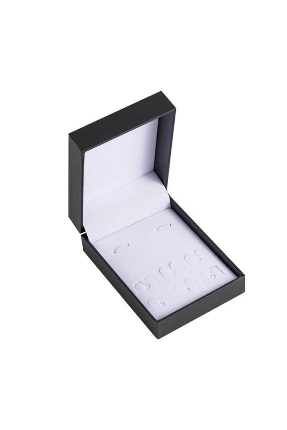 Plastic Cufflink Container With Divided Sections For Ring Organization And Protections Men's Accessories Holder