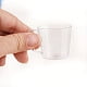 Plastic Cup Mini Model Micro Landscape Dollhouse Accessories Pretending Prop Decorations White 47x32x34mm Mixed Color