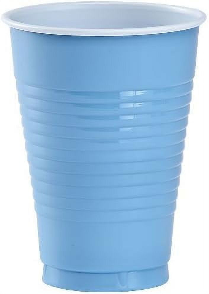 Plastic Cups12oz Light Blue Pack of 20 Cups, 20 Count (Pack of 1