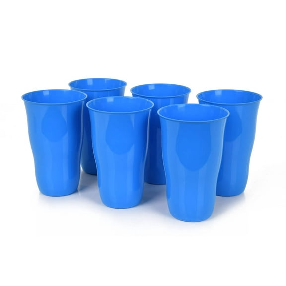 Plastic Cups 21 Ounce Tumbler (Pack of 6)