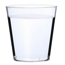 Plastic Cups for Party,Solo Cups,Clear Plastic Disposable Party Shot Glasses Jelly Cups Tumblers Birthday 100 Pcs